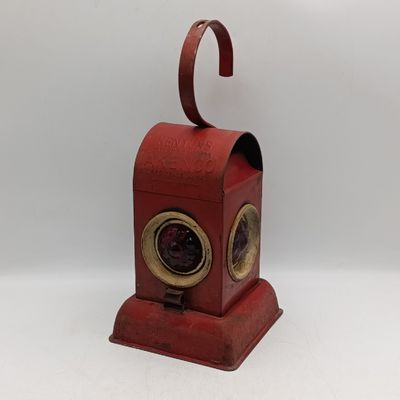 Vintage Kenyons Akenco railway signal lamp