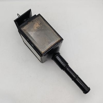 Antique carriage candle lantern