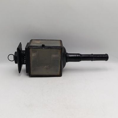 Antique carriage candle lantern