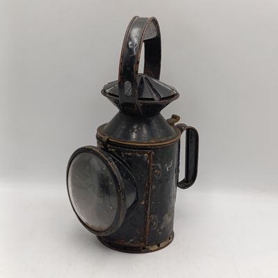 Vintage SA Railways Signal lamp
