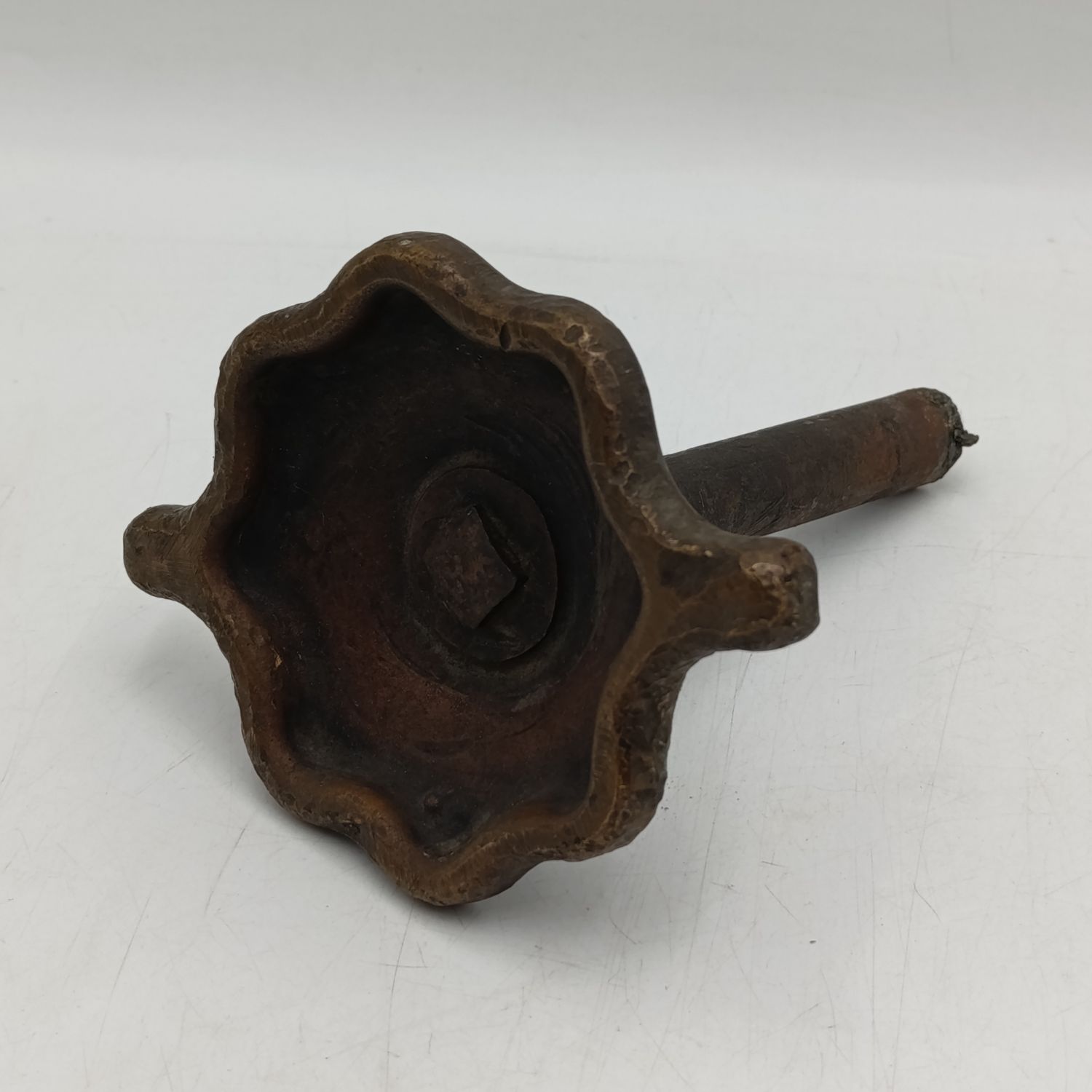 Vintage SA Railways brass handwheel