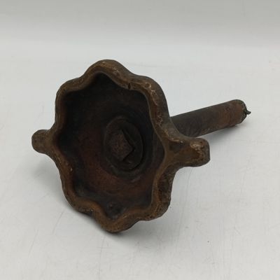 Vintage SA Railways brass handwheel