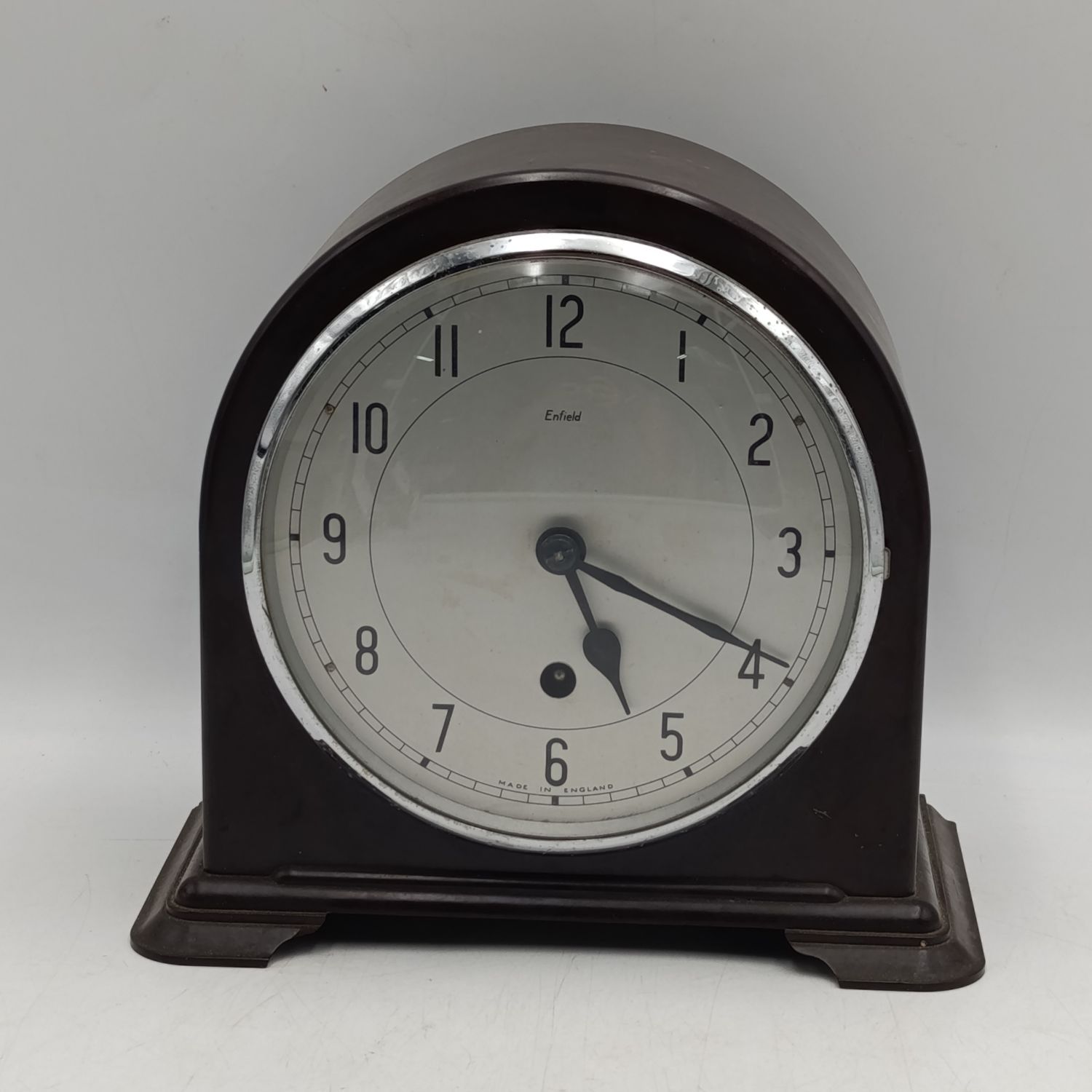 Antique Enfield mantel clock - working