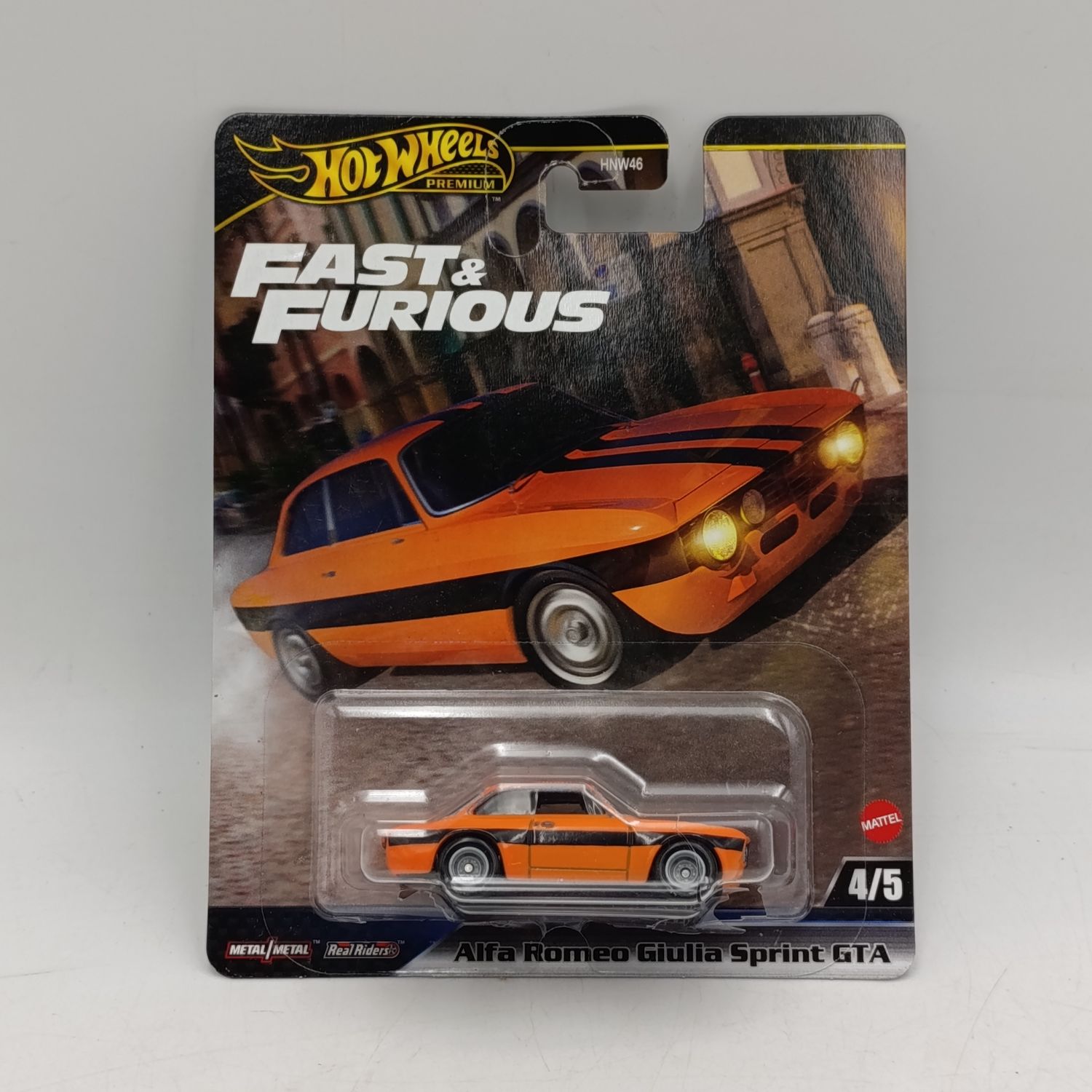 Hot wheels Fast and Furious Alfa Romeo Giulia Sprint GTA  die-cast car - still sealed