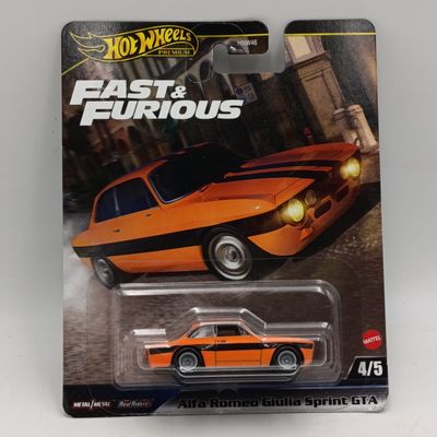 Hot wheels Fast and Furious Alfa Romeo Giulia Sprint GTA die-cast - still sealed