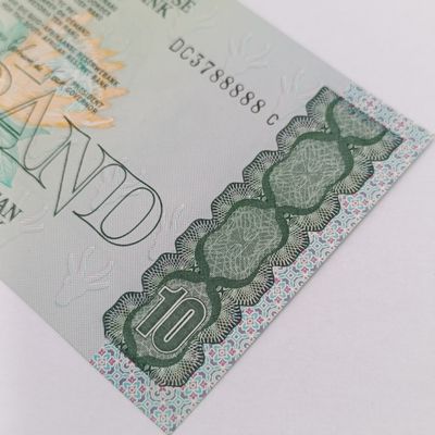 South Africa GPC de Kock 3rd issue R10 banknote - number ending in 88888 - uncirculated