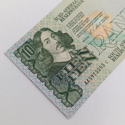 South Africa CL Stals Pair of uncirculated R10 banknotes with consecutive numbers - AA