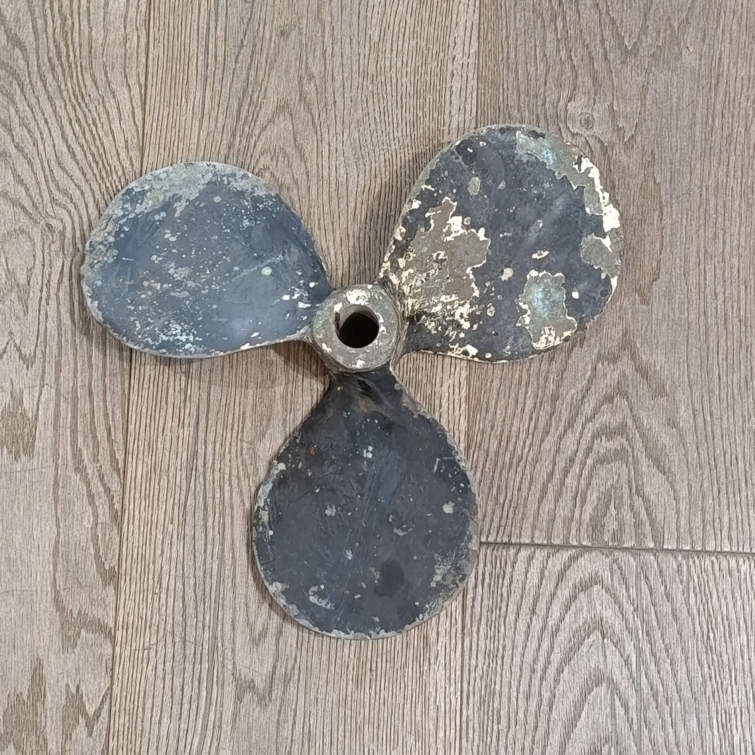 Vintage Large brass boat propeller