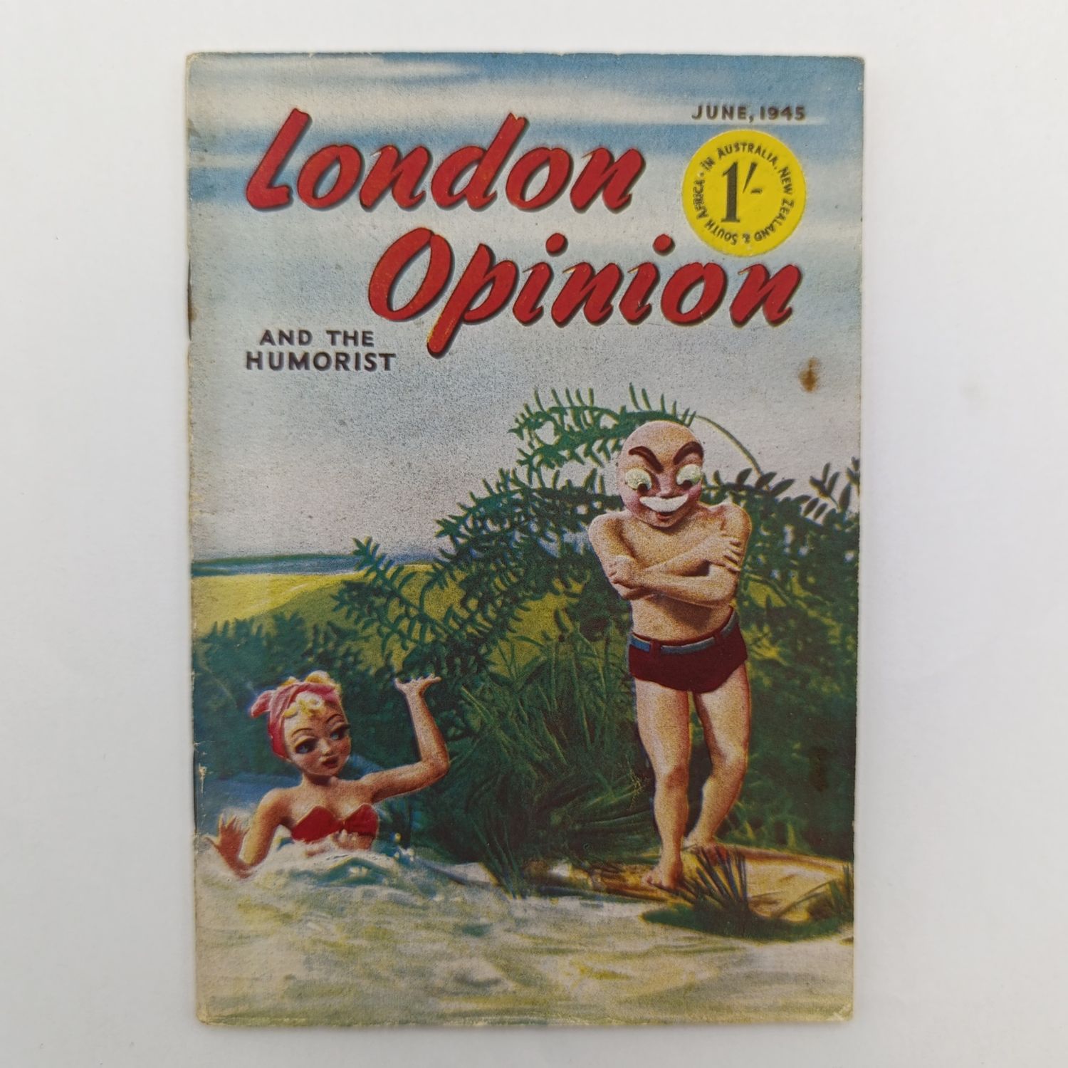 June 1945 Copy of London opinion and the Humorist - very good condition