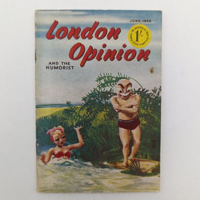 June 1945 Copy of London opinion and the Humorist - very good condition