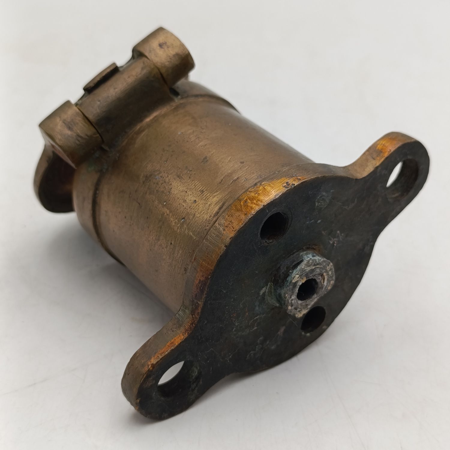 Vintage SA Railways brass oiler - no markings