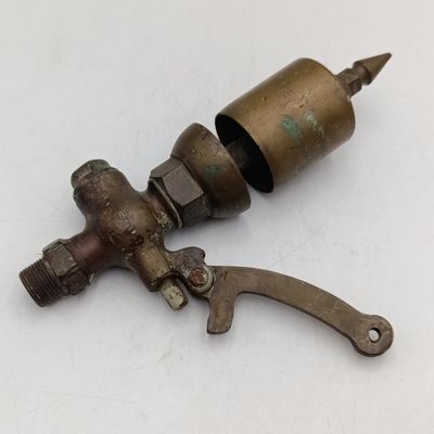 Vintage SA Railways brass steam whistle - unclear markings