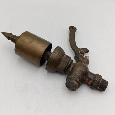 Vintage SA Railways brass steam whistle - unclear markings
