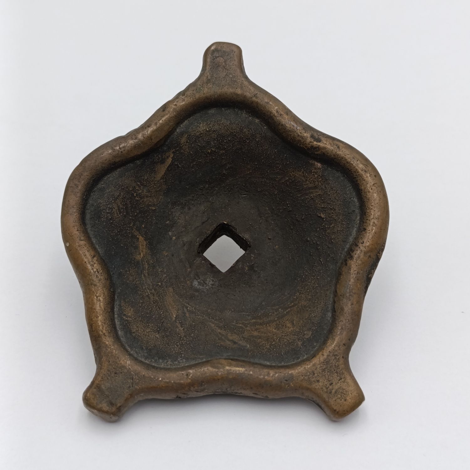 Vintage SA Railways brass valve knob