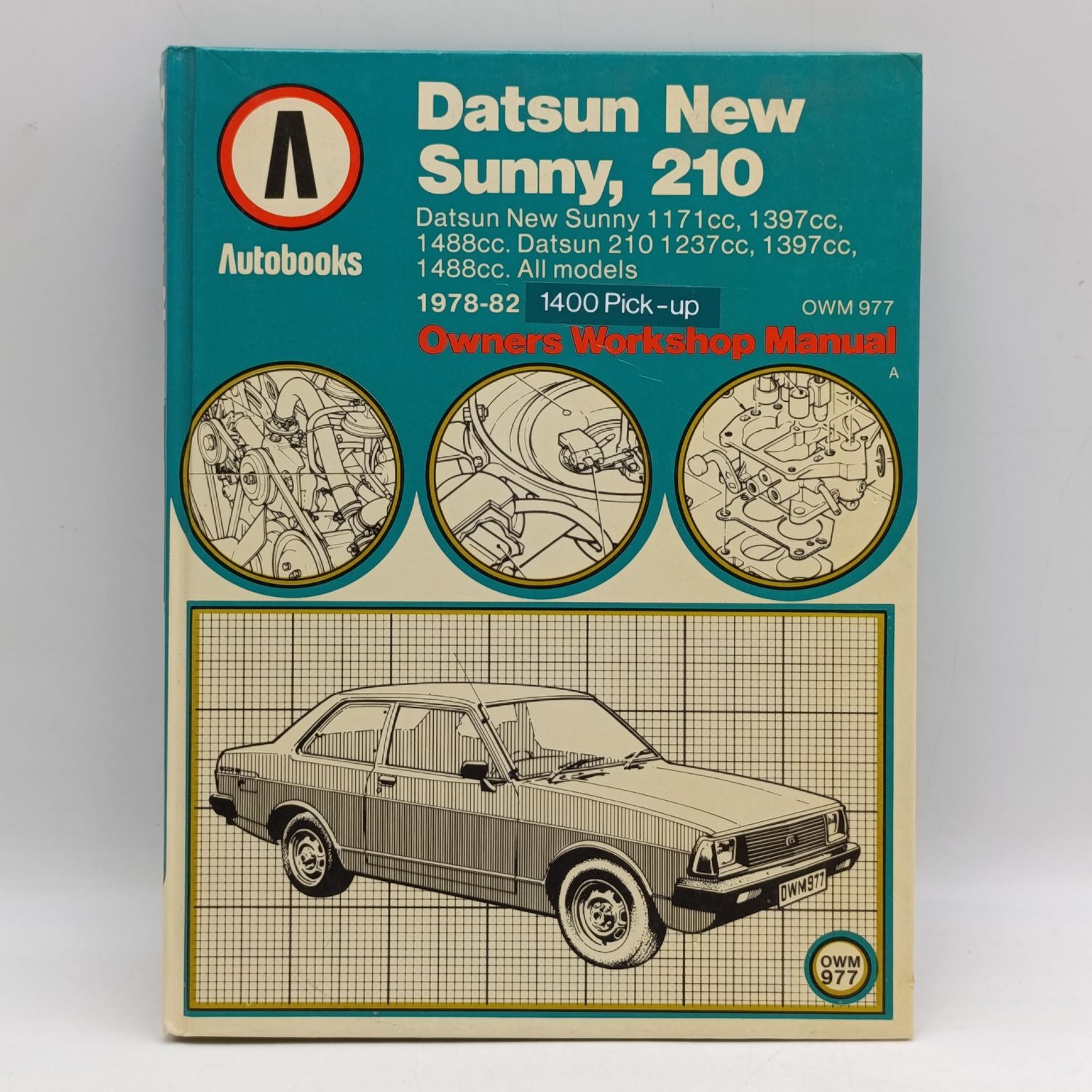 Autobooks Owners workshop manual for 1978-82 Datsun 1400 Pick-up
