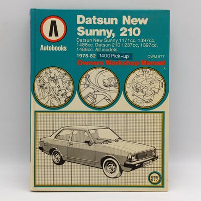 Autobooks Owners workshop manual for 1978-82 Datsun 1400 Pick-up