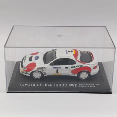 Toyota Celica Turbo 4WD die-cast rally model car - scale 1/43