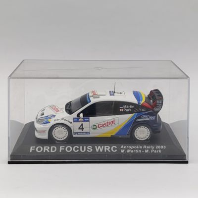 Ford Focus WRC 2003 die-cast rally model cat - scale 1/43