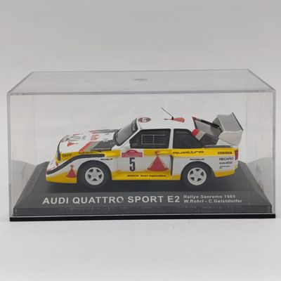 Audi Quattro Sport E2 1985 die-cast rally model car - scale 1/43