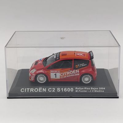 Citroen C2 S1600 die-cast rally model car - scale 1/43