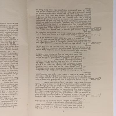 Cape of Good Hope original 1898 Copy of an Act Passed by the Parliament of Natal entitled - The Immigration restriction act