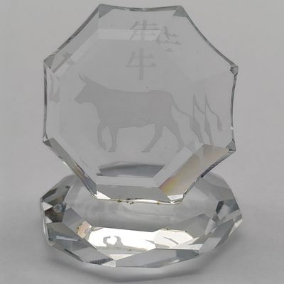 Preciosa Crystal OX chinese zodiac ornament