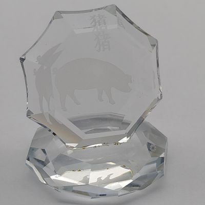 Preciosa Crystal Pig chinese zodiac ornament
