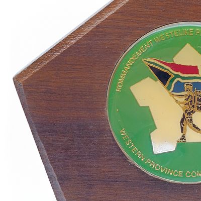 SADF 1994 Western Province command Cape March plaque