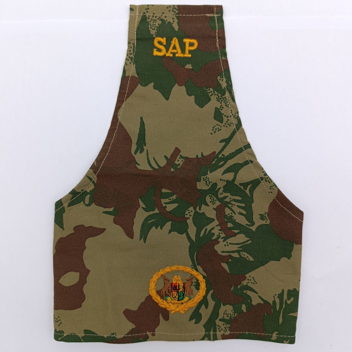 Old SA Police koevoet camo pattern task force warrant officer rank brassard