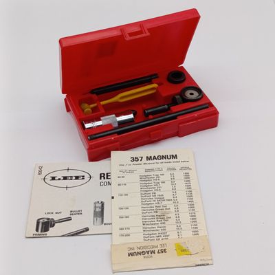 Lee Pistol reloading kit for 357 Magnum