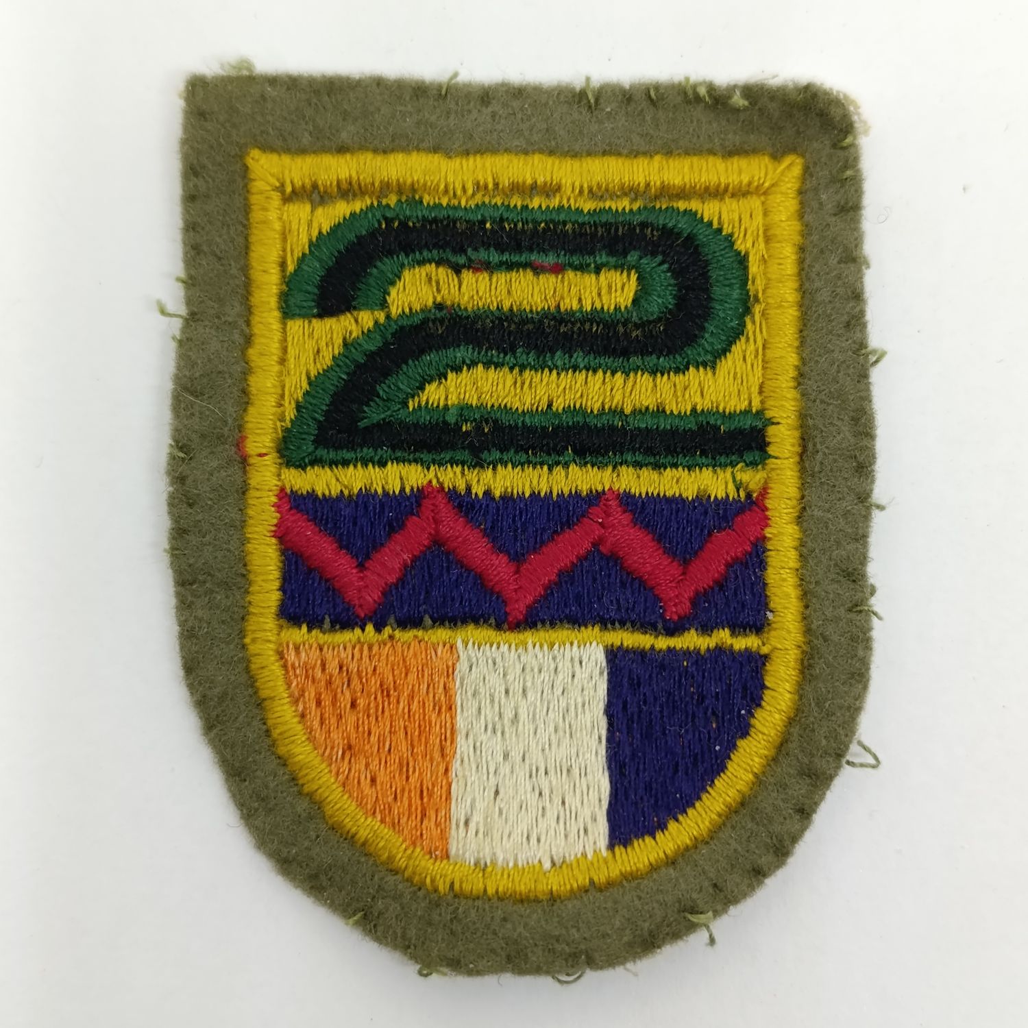 SADF 2 SA Infantry cloth flash