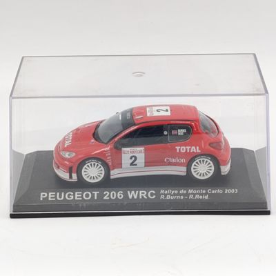 ​Peugeot 206 WRC die-cast rally model car 2003 - scale 1/43​