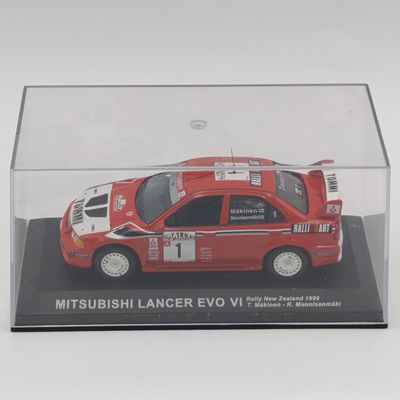 Mitsubishi Lancer EVO VI die-cast rally model car - scale 1/43
