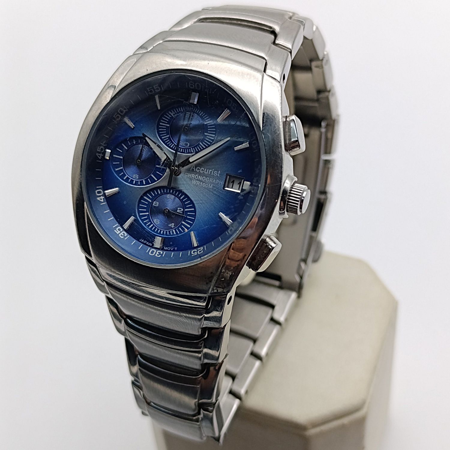 Accurist Quartz chronograph mens watch with date - working