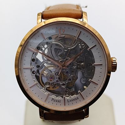 Pierre Lannier Automatic ladies skeleton watch - working