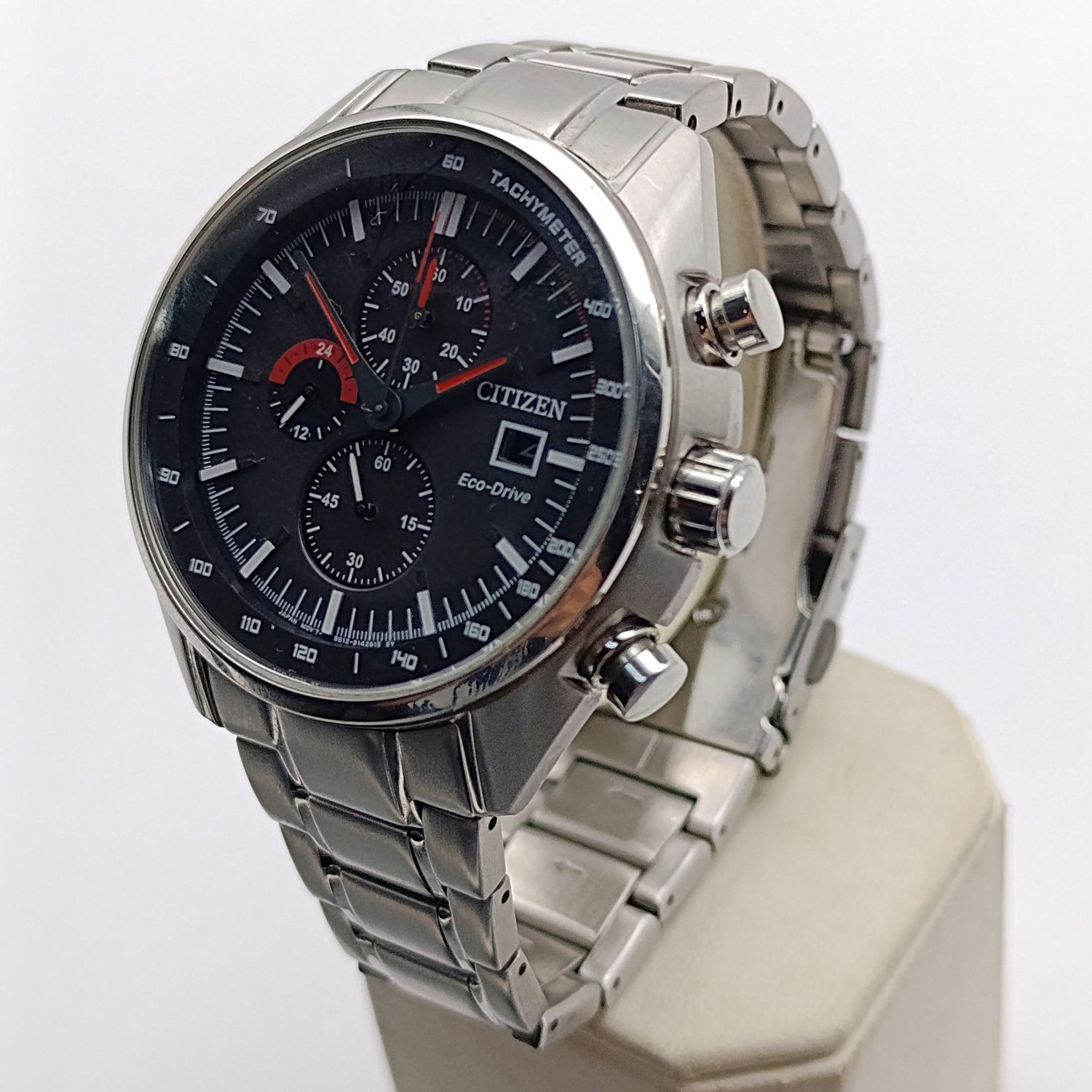 Citizen Eco-Drive Chronograph Solar mens watch - working
