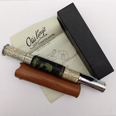 Vintage Otis King's pocket calculator - Scale No. 429/430