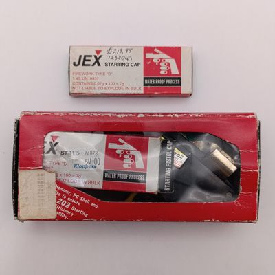 Jex 202 starting pistel with caps