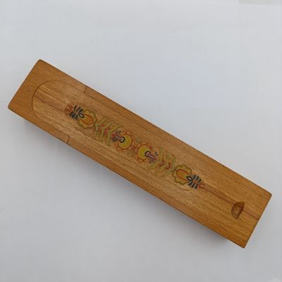 Very Unique wooden pencil case