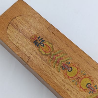 Very Unique wooden pencil case