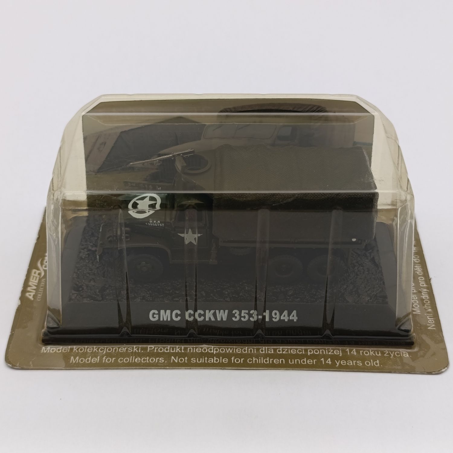 AmerCom US Army M44 GMC CCKW-353 die-cast military vehicle - still sealed