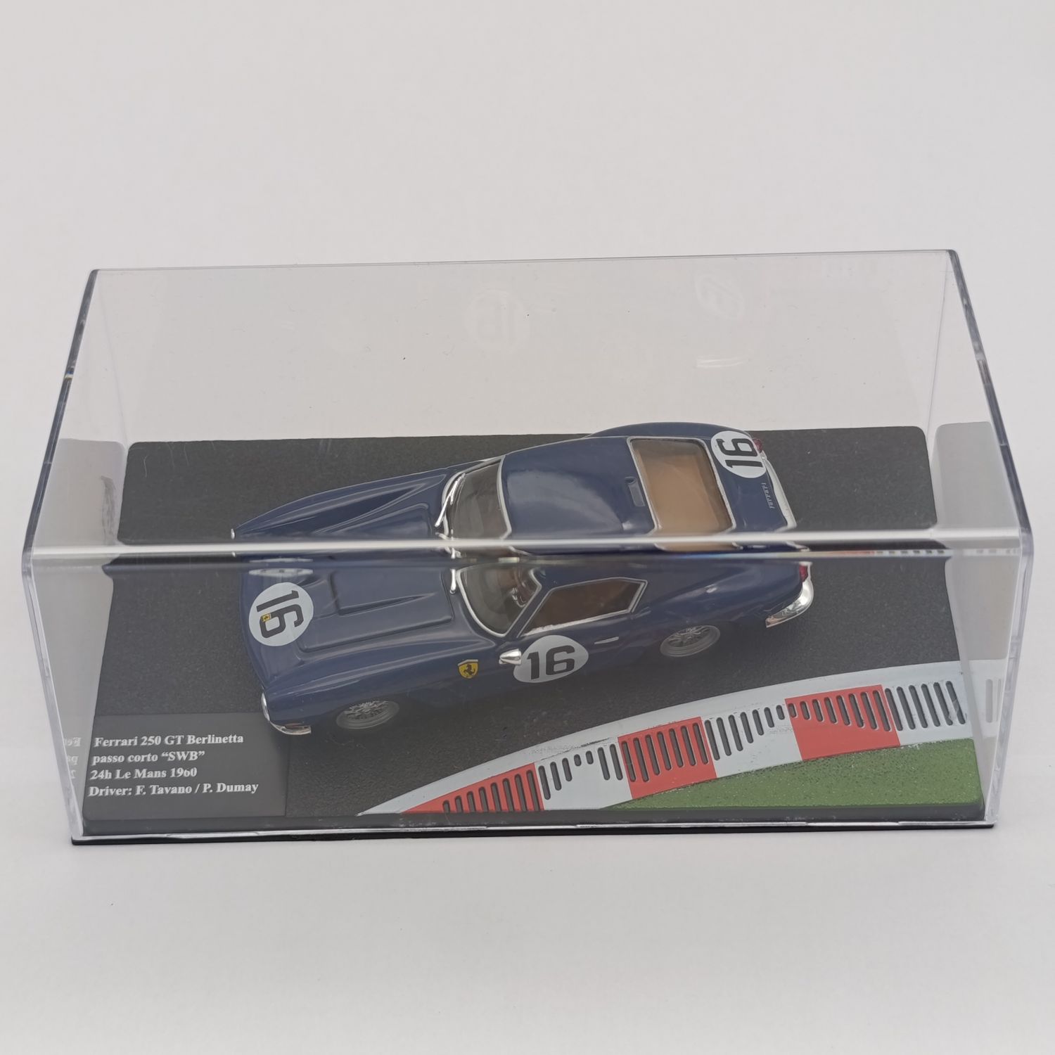 Ferrari 250 GT Berlinetta Passo Corto 1960 Le Mans die-cast model car - scale 1/43