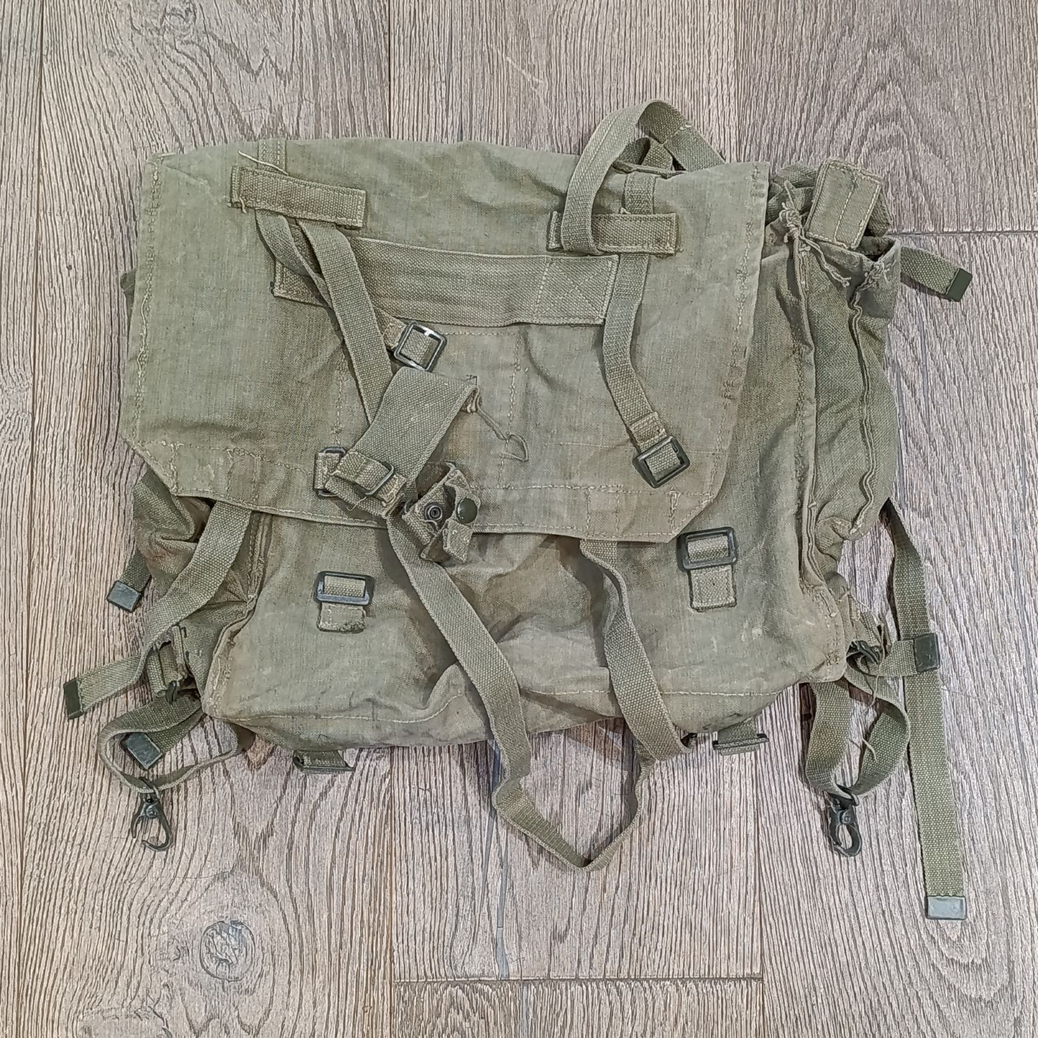 SADF webbing grootsak backpack