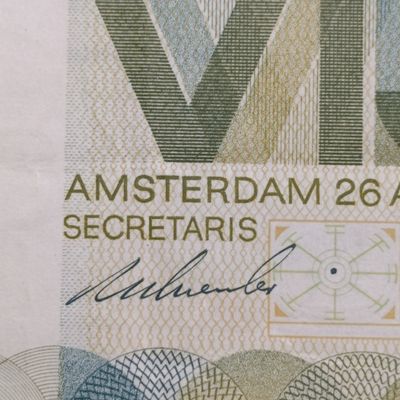Netherlands 5 Guldun 1966 VF