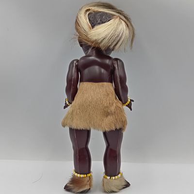 Vintage African Zulu doll-height 28cm