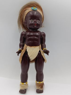 Vintage African Zulu doll-height 28cm