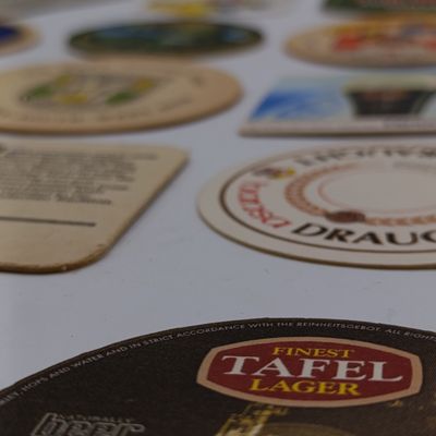 Lot of 43 Namibian Beer coasters