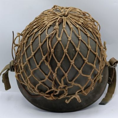 SADF Staaldak halmet with inner and netting