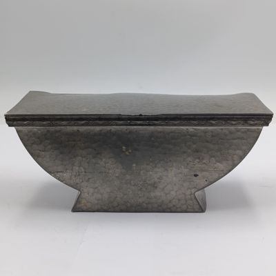 Art Deco Pewter triket box