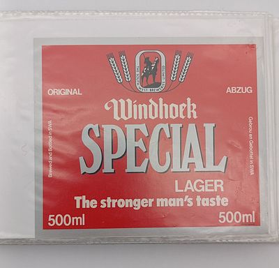 Collection of more than 100 Beer labels - mostly Namibian beers